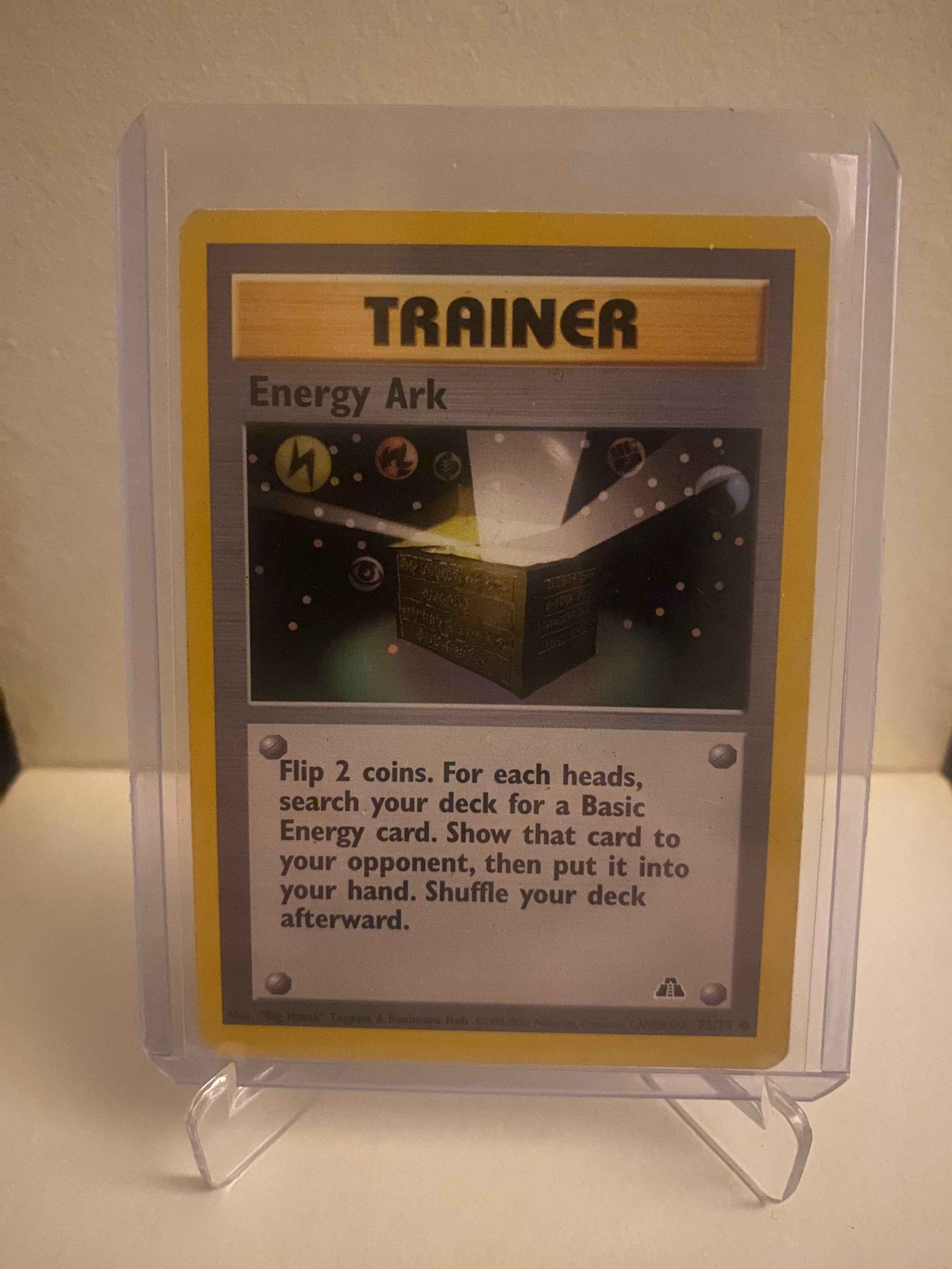 Pokemon kort Neo Discovery - Energy Ark (75/75) - Pokedexet