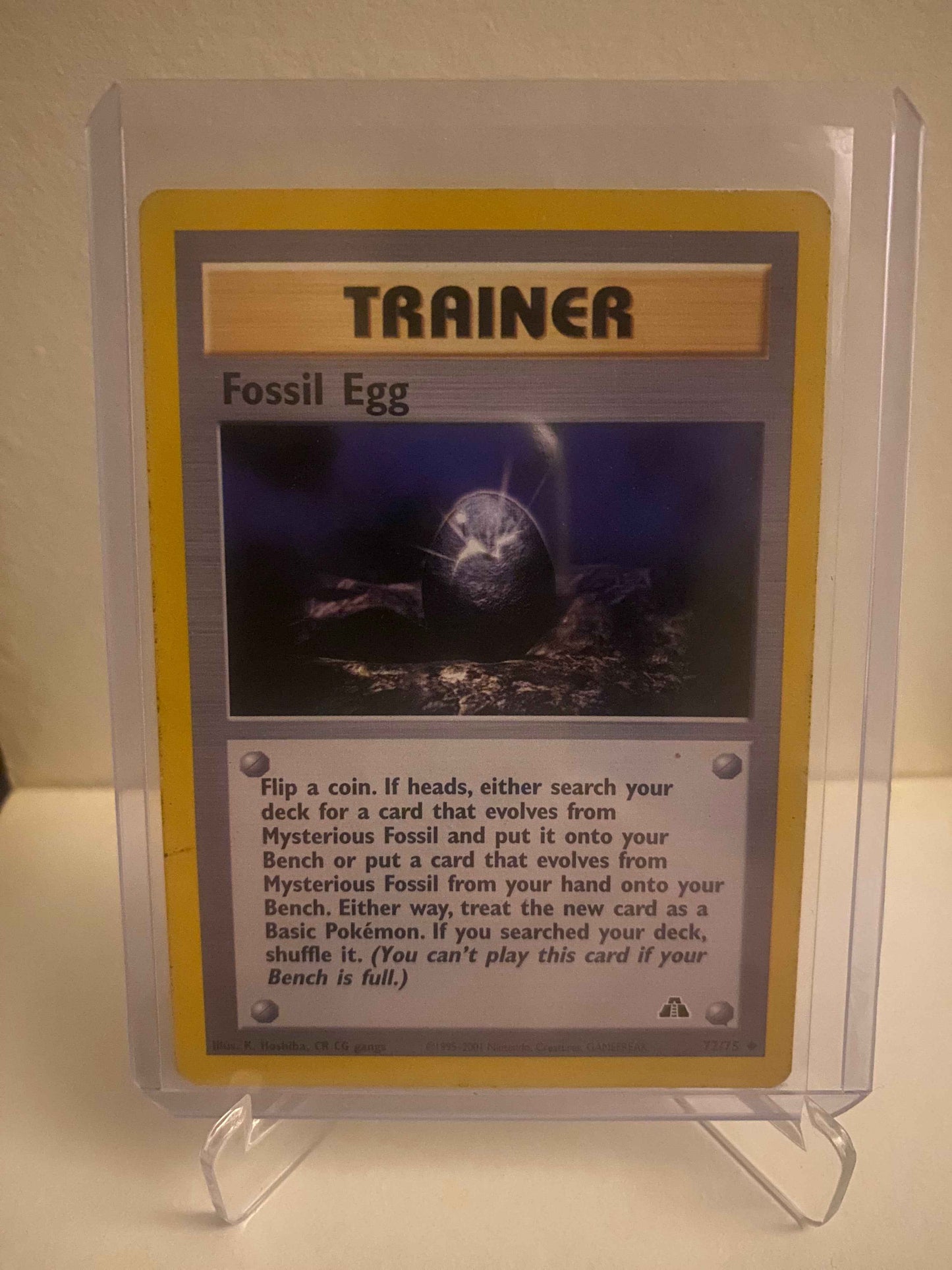 Pokemon Neo Discovery - Fossil Egg (72/75)