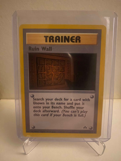 Pokemon kort Neo Discovery - Ruin Wall (74/75) - Pokedexet