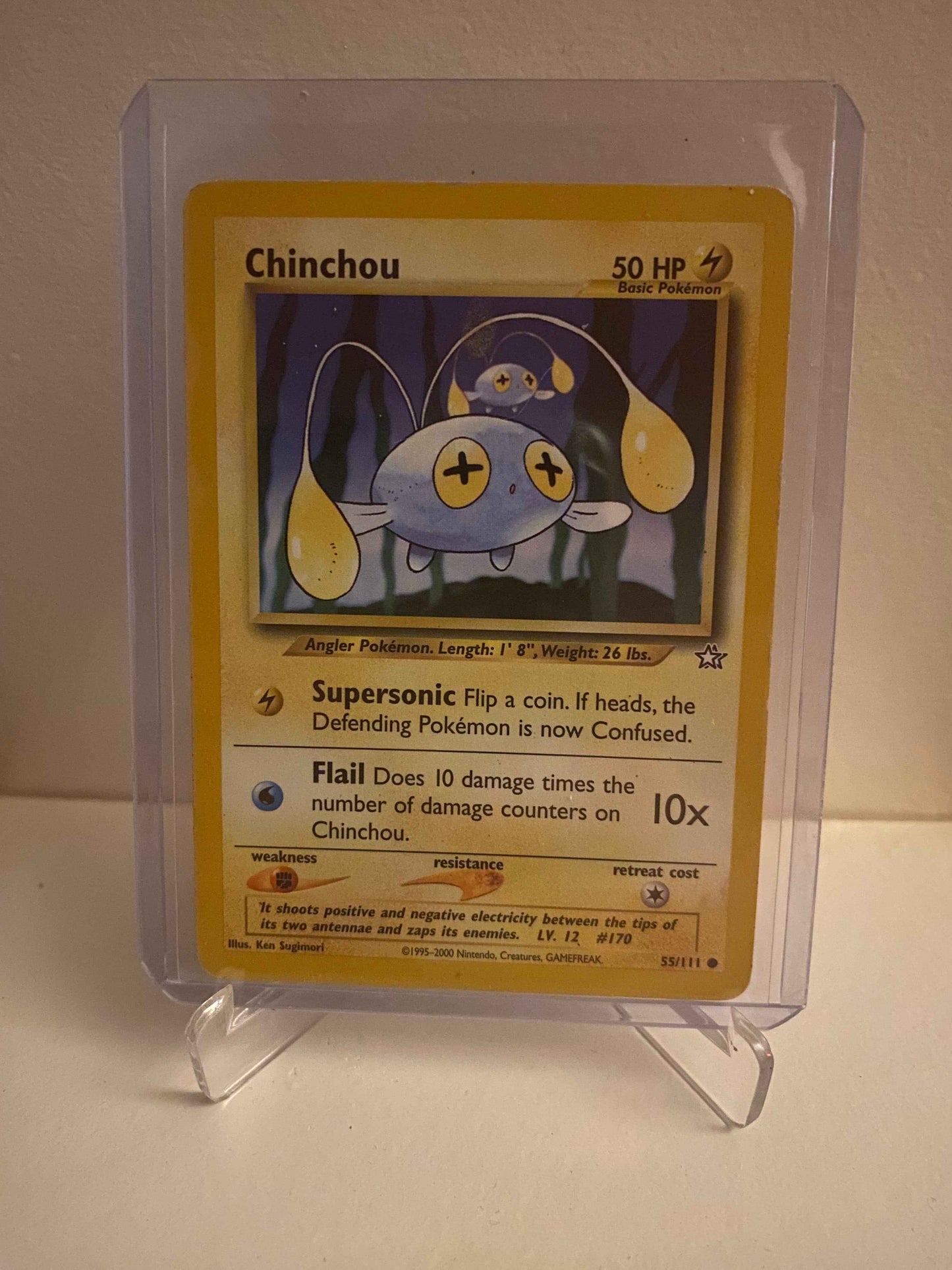 Pokemon Neo Genesis - Chinchou (55/111)