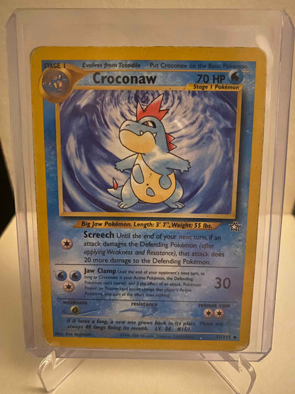 Pokemon kort Neo Genesis - Croconaw (31/111) - Pokedexet