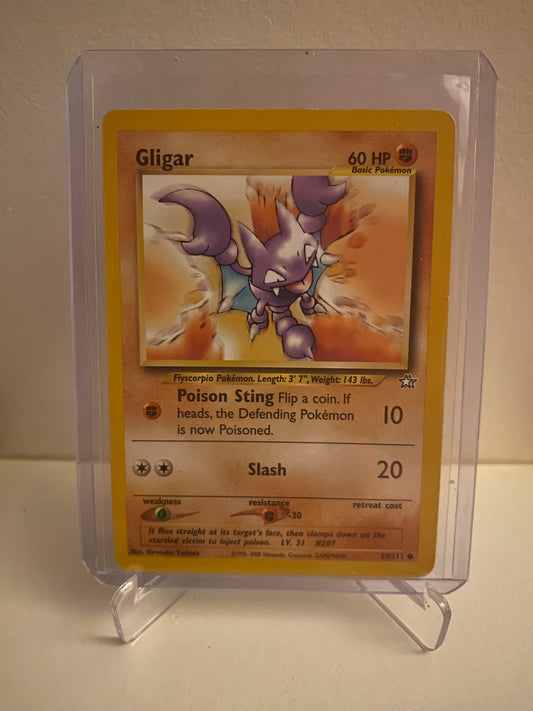 Pokemon Neo Genesis Gligar (59/111)