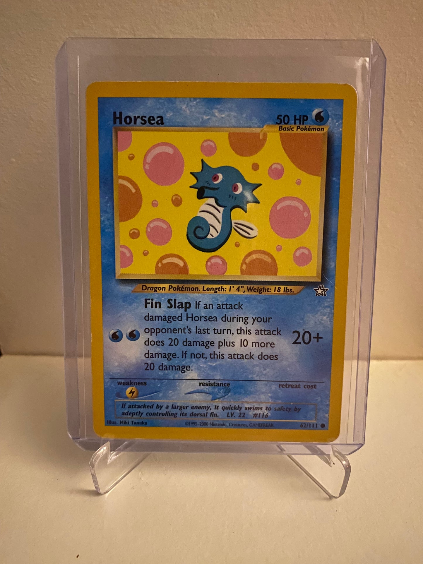 Pokemon Neo Genesis Horsea (62/111)