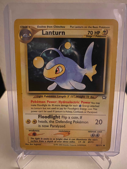 Pokemon kort Neo Genesis - Lanturn (38/111) - Pokedexet