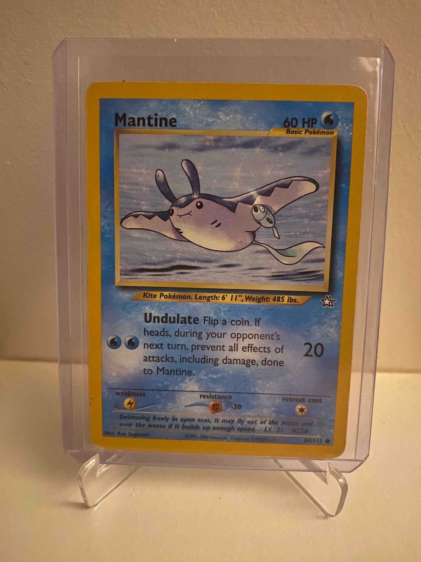 Pokemon kort Neo Genesis - Mantine (64/111) - Pokedexet