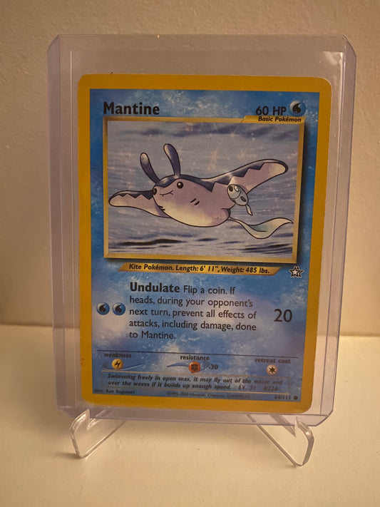Pokemon Neo Genesis Mantine (64/111)