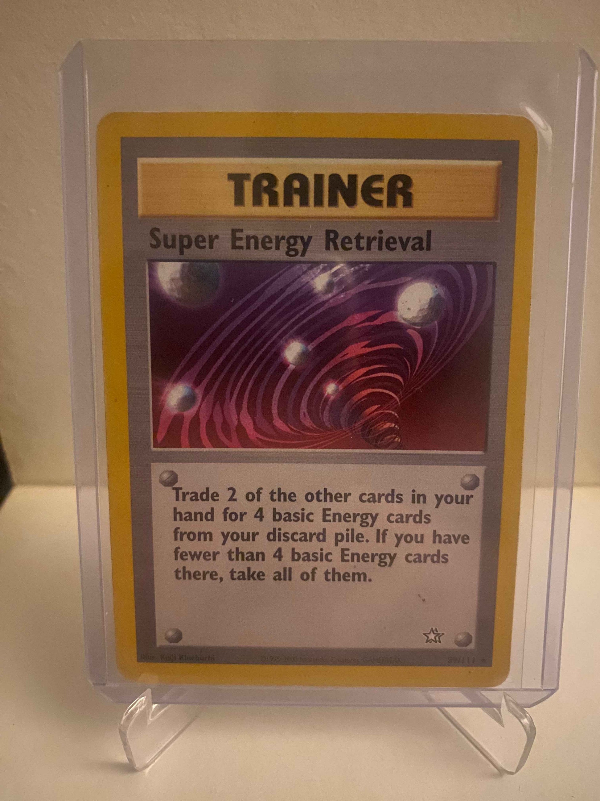 Pokemon kort Neo Genesis - Super Energy Retrieval (89/111) - Pokedexet