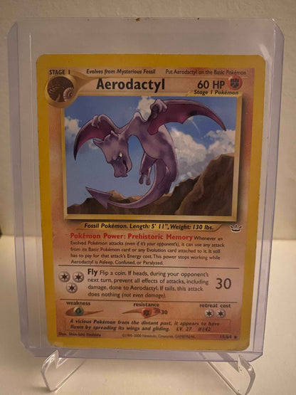 Pokemon kort Neo Revelation - Aerodactyl (15/64) - Pokedexet