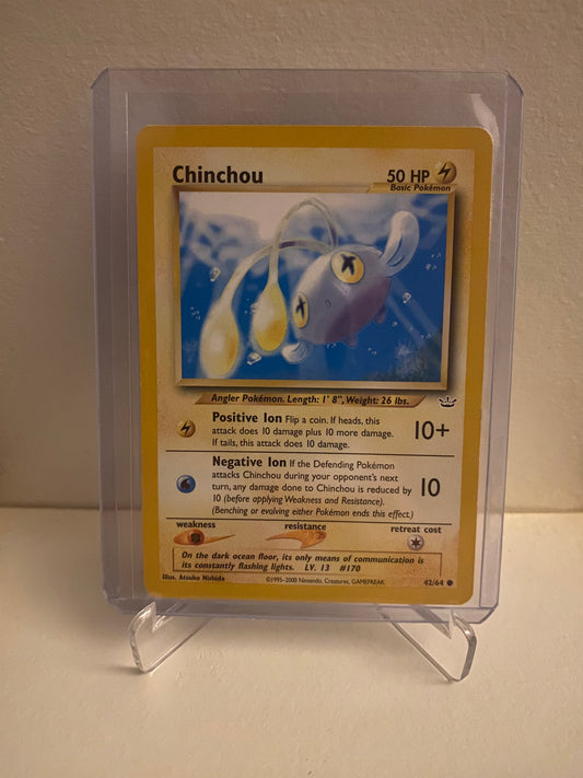 Pokemon Neo Revelation Chinchou (42/64)