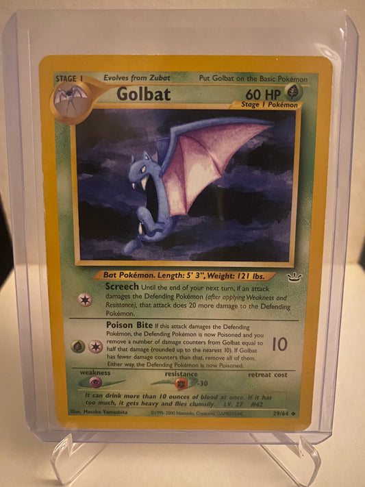 Pokemon Neo Revelation Golbat (29/64)