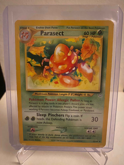 Pokemon kort Neo Revelation - Parasect (35/64) - Pokedexet