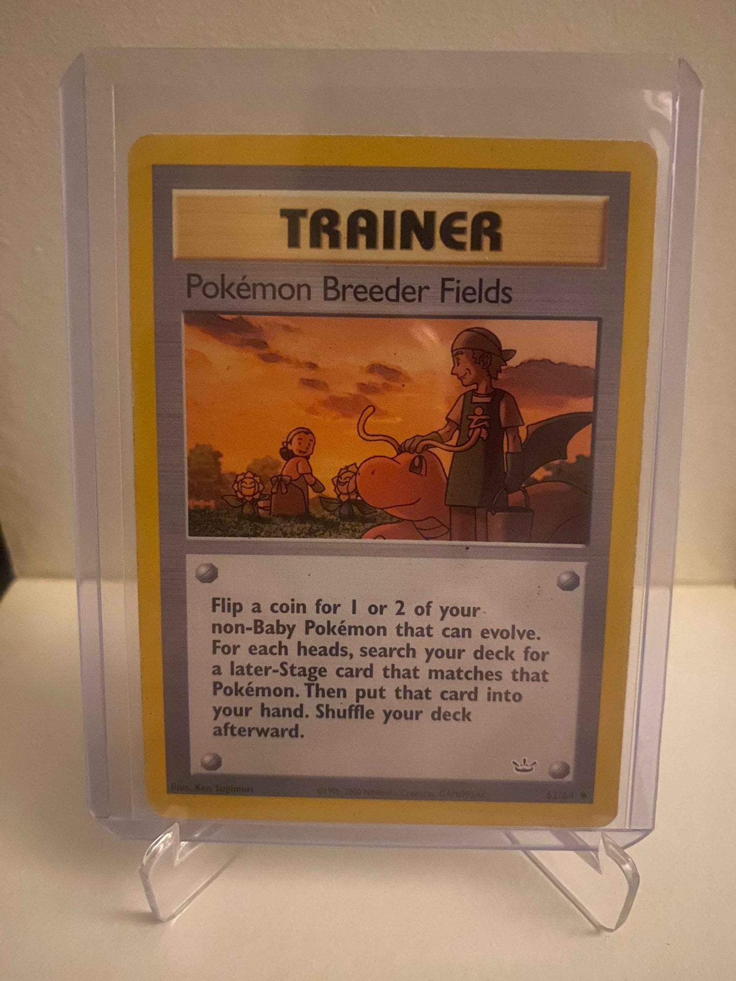 Pokemon kort Neo Revelation - Pokemon Breeder Fields (62/64) - Pokedexet