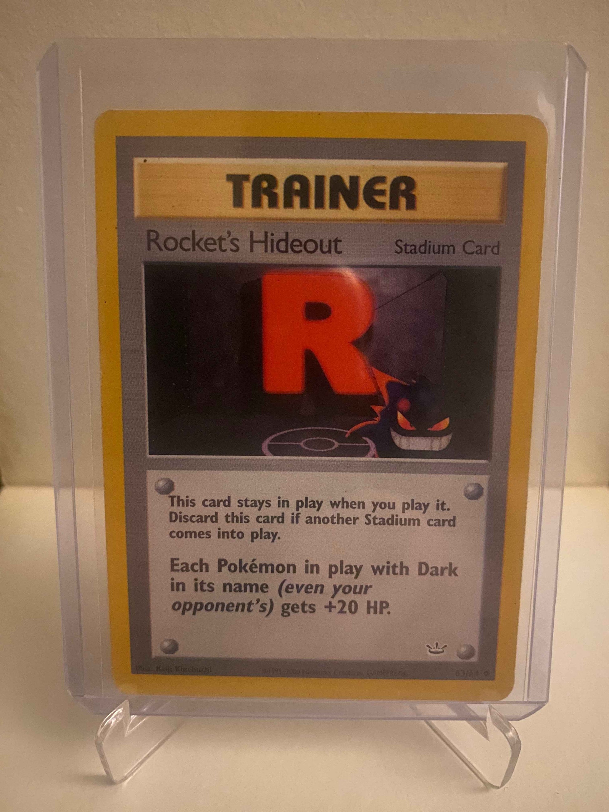Pokemon kort Neo Revelation - Rocket´s Hideout (63/64) - Pokedexet
