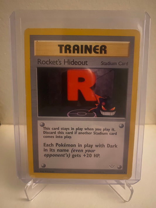 Pokemon Neo Revelation Rocket´s Hideout (63/64)