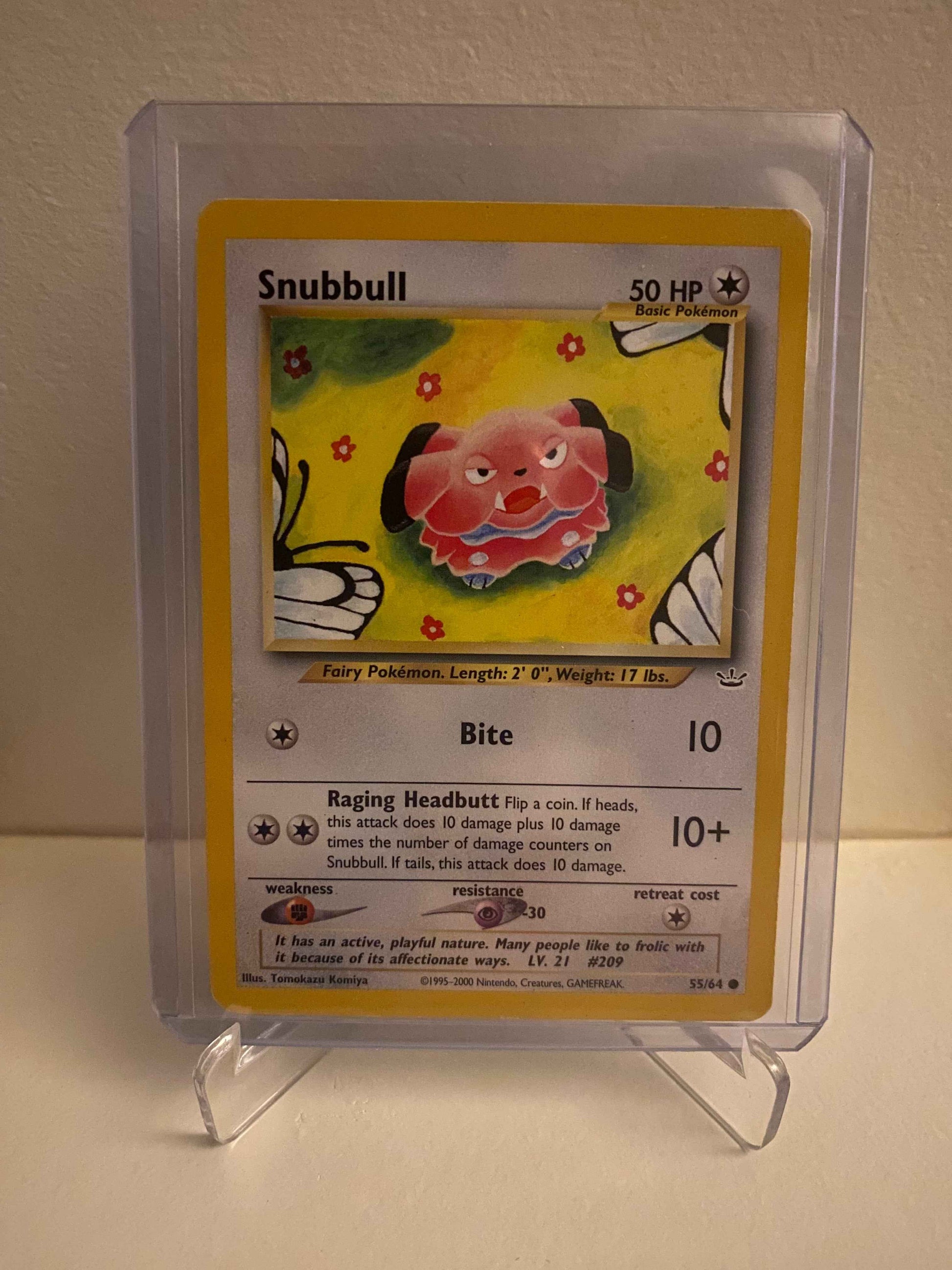 Pokemon kort Neo Revelation - Snubbull (55/64) - Pokedexet