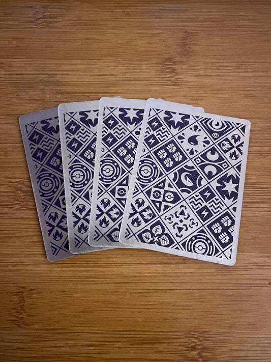 Pokemon Paldean Fates 4 Boks Opdelere