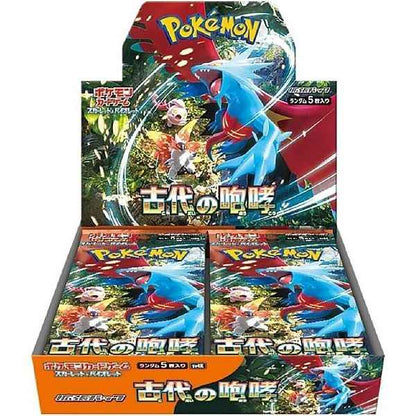Japansk Pokemon Booster Box - Scarlet & Violet Ancient Roar - Pokedexet