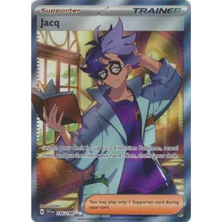 Pokemon kort Scarlet & Violet Base Set - Jacq Full Art (236/198) - Pokedexet