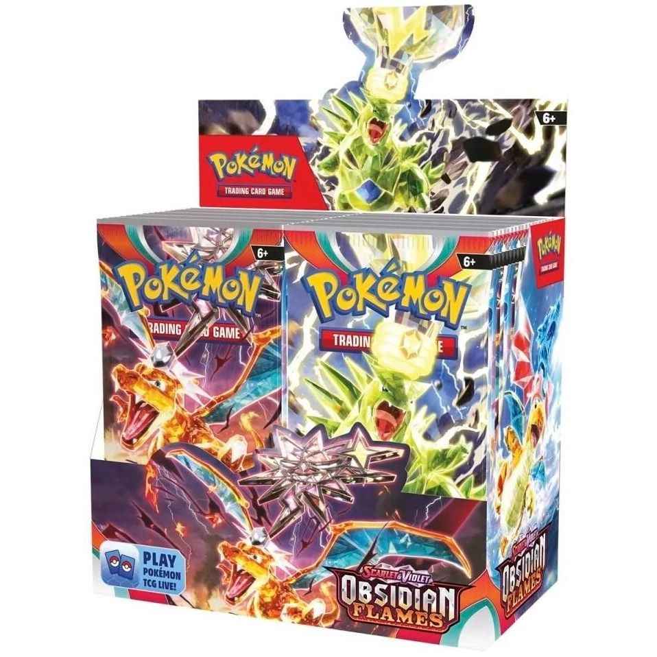 Pokemon Booster Box - Scarlet & Violet Obsidian Flames - Pokedexet