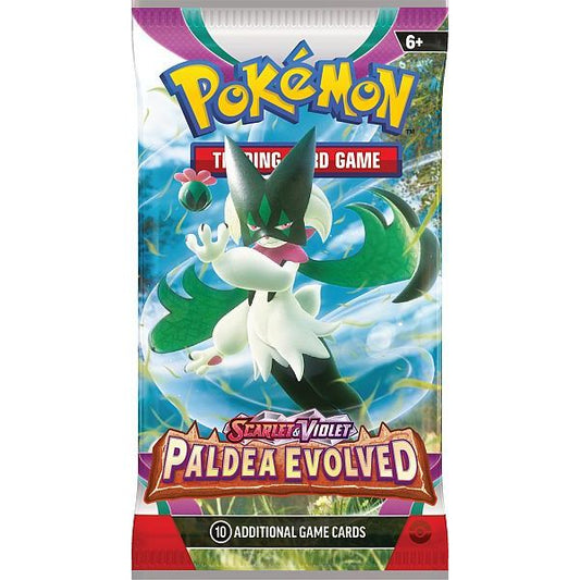 Pokemon Scarlet & Violet Paldea Evolved Booster Pakke