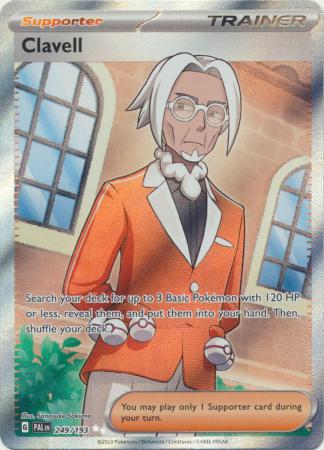 Pokemon Scarlet & Violet Paldea Evolved Clavell Full Art (249/193)