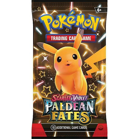 Pokemon Scarlet & Violet Paldean Fates Booster Pakke
