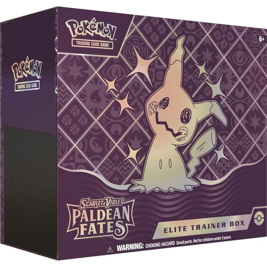 Pokemon Scarlet & Violet Paldean Fates Elite Trainer Box