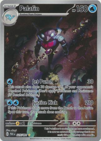 Pokemon Scarlet & Violet Paldean Fates Palafin Art Rare (225/91)