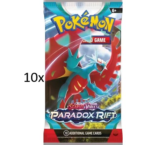 Pokemon Scarlet & Violet Paradox Rift Booster Pakker