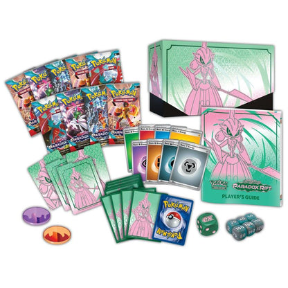 Pokemon Scarlet & Violet Paradox Rift (Future) Elite Trainer Box indhold