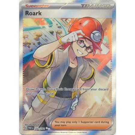 Pokemon kort Scarlet & Violet Paradox Rift - Roark Full Art (242/182) - Pokedexet