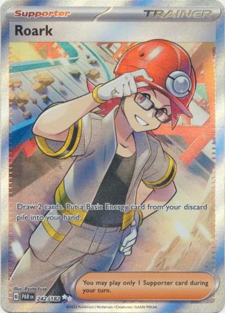 Pokemon Scarlet & Violet Paradox Rift Roark Full Art (242/182)