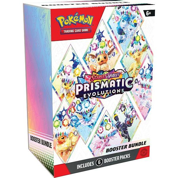 Pokemon Scarlet & Violet Prismatic Evolutions Booster Bundle