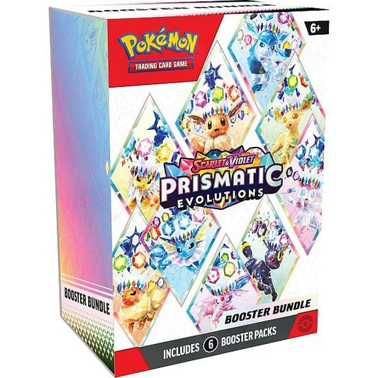 Pokemon Scarlet & Violet Prismatic Evolutions Booster Bundle