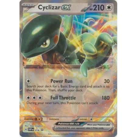 Pokemon Promo kort Scarlet & Violet - Cyclizar ex (18) - Pokedexet