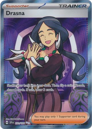 Pokemon Scarlet & Violet Surging Sparks Drasna Full Art (231/191)