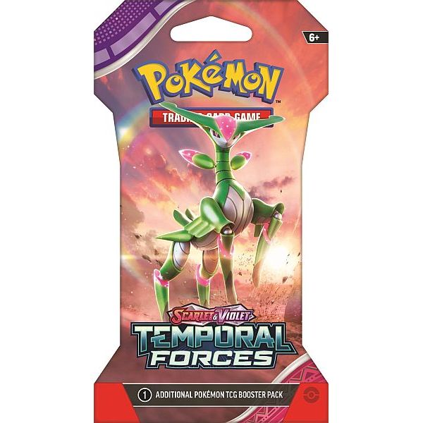 Pokemon Scarlet & Violet Temporal Forces Sleeved Booster Pakke