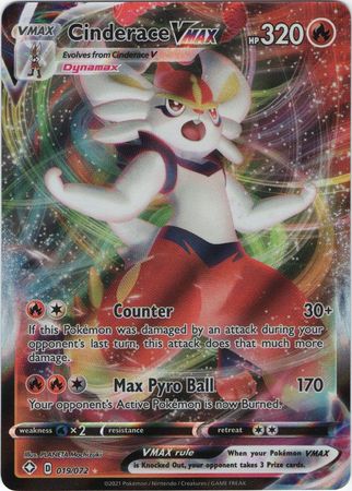 Pokemon Shining Fates Cinderace VMAX (19/72)