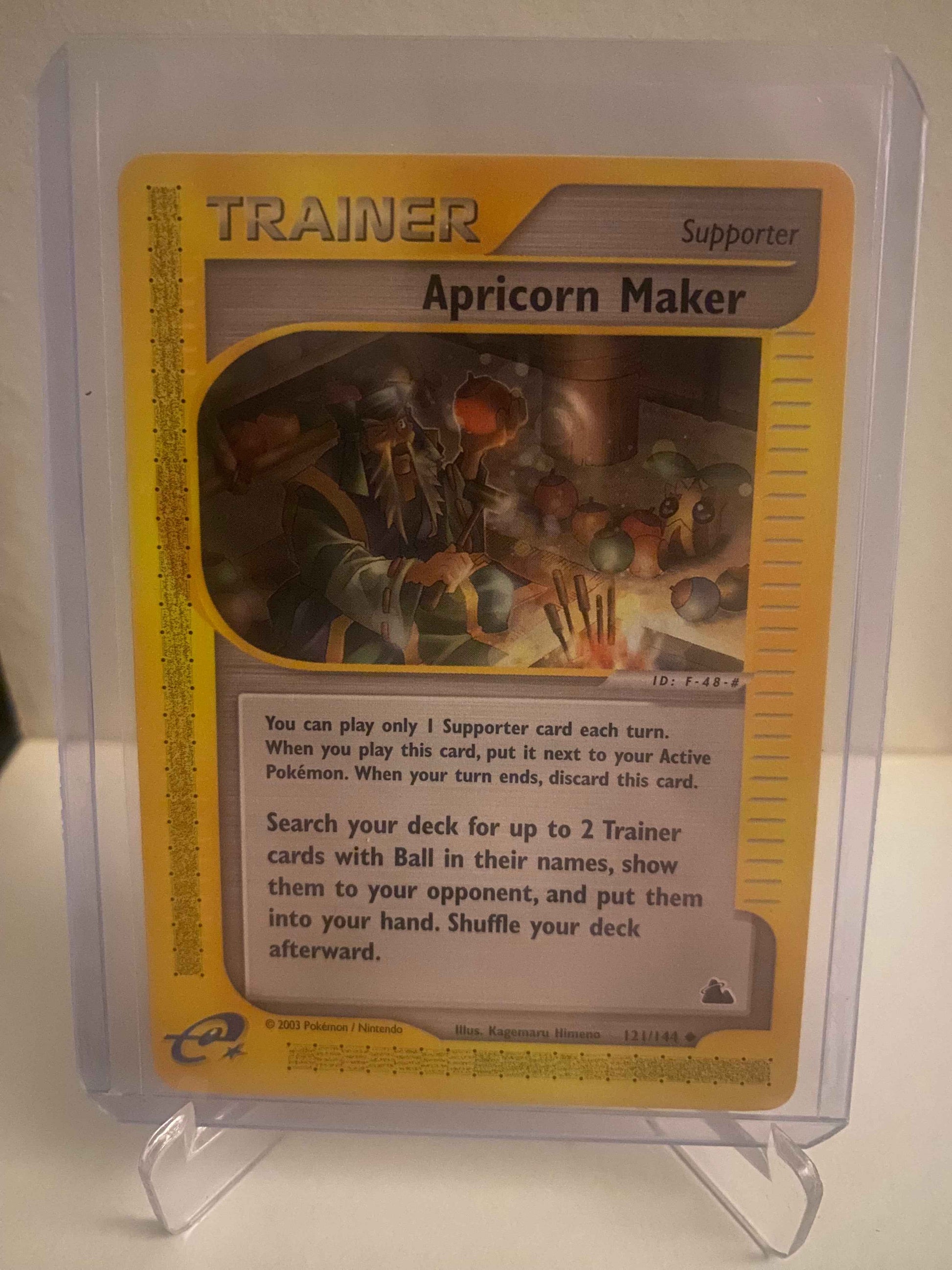 Pokemon kort Skyridge - Apricorn Maker (121/144) - Pokedexet