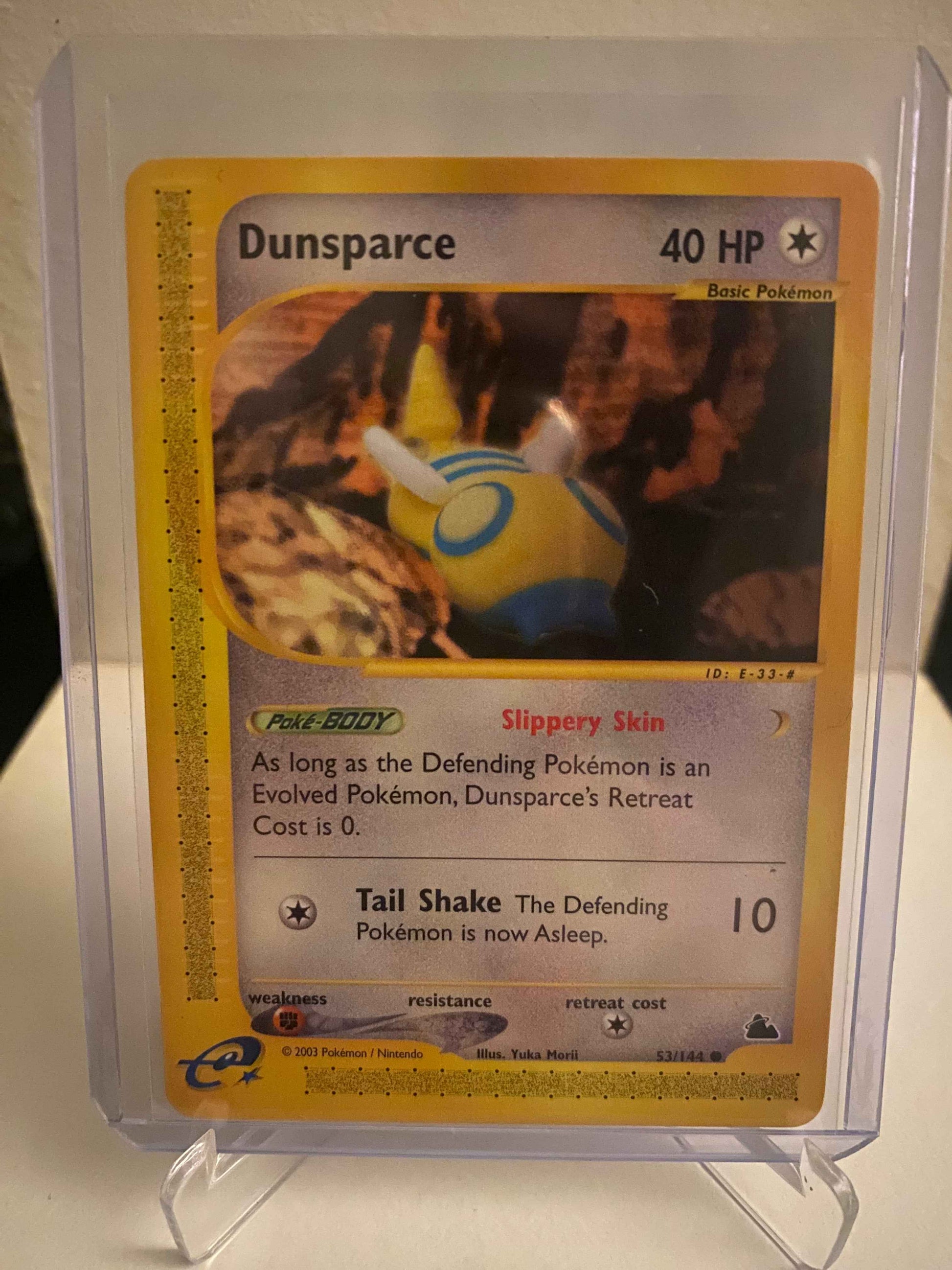 Pokemon kort Skyridge - Dunsparce (53/144) - Pokedexet