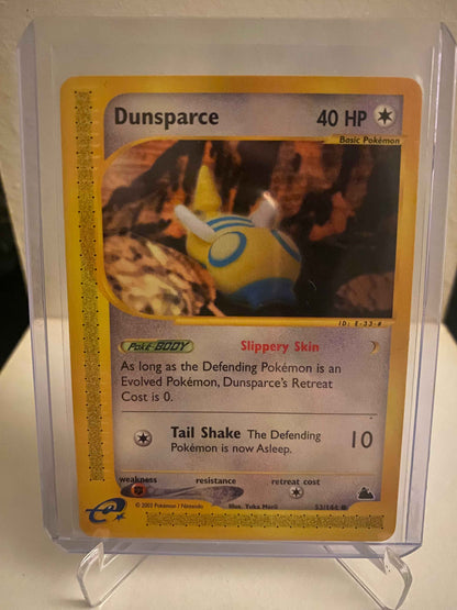 Pokemon kort Skyridge - Dunsparce (53/144) - Pokedexet