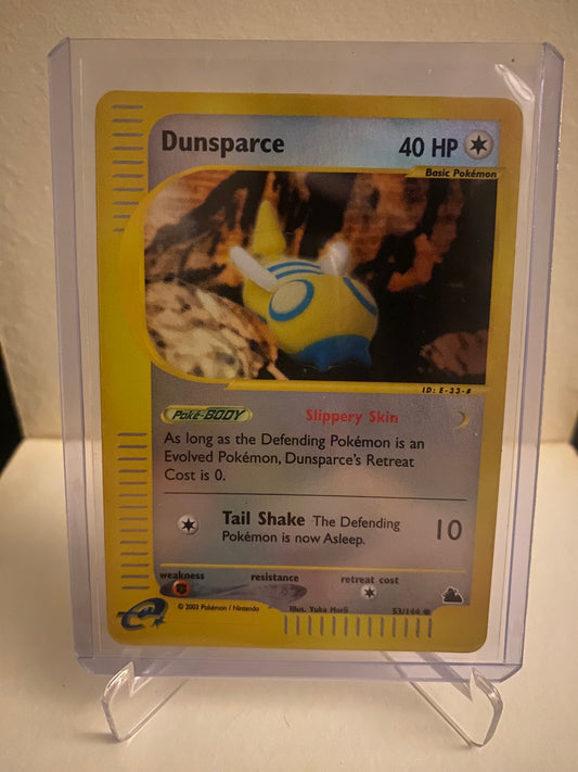Pokemon Skyridge Dunsparce Reverse Holofoil (53/144)