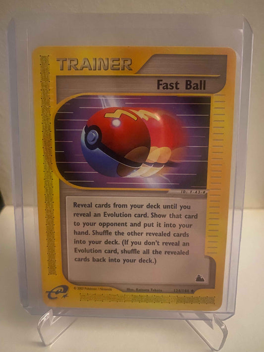 Pokemon kort Skyridge - Fast Ball (124/144) - Pokedexet