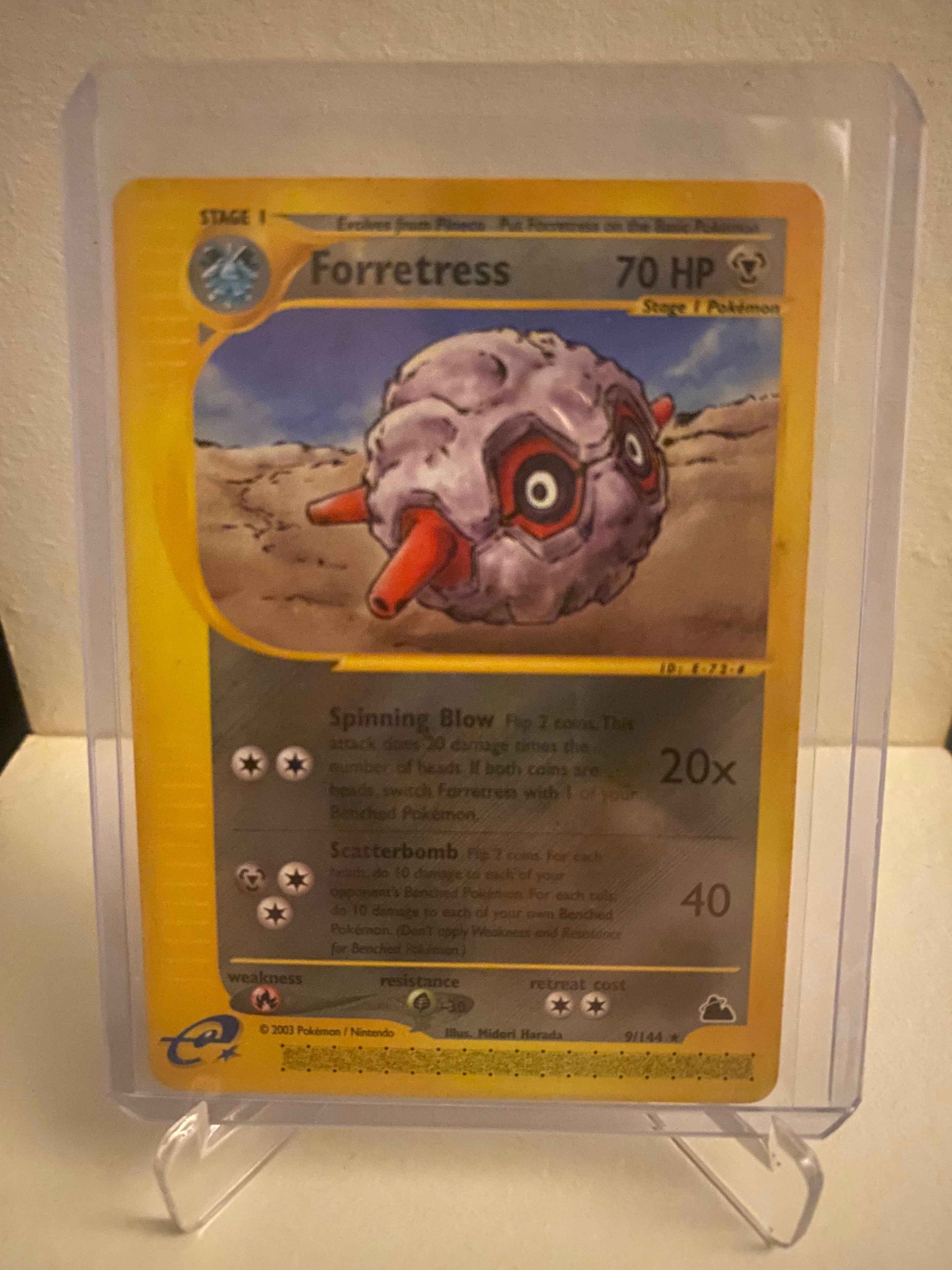 Pokemon kort Skyridge - Forretress (9/144) - Pokedexet