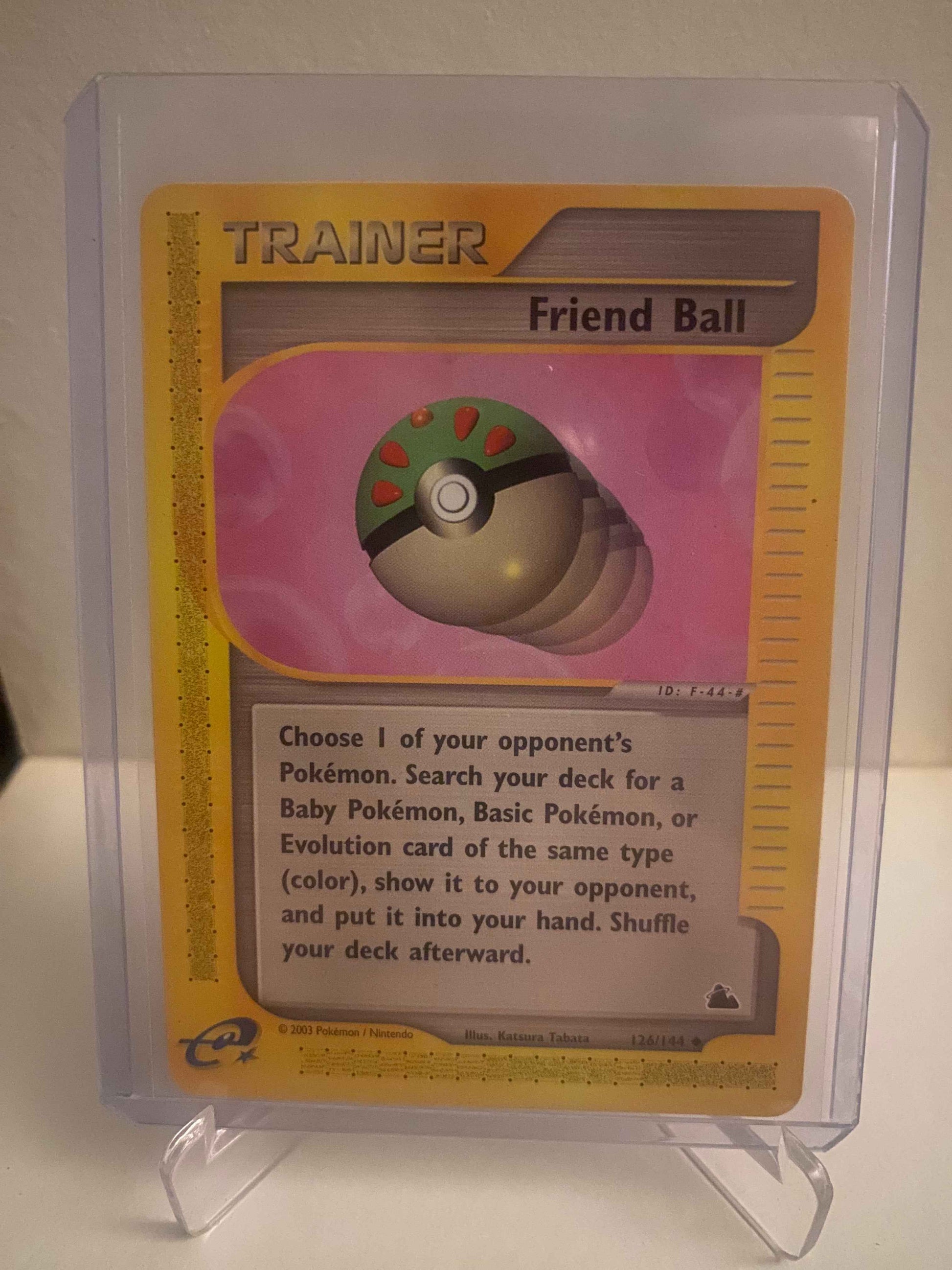 Pokemon kort Skyridge - Friend Ball (126/144) - Pokedexet