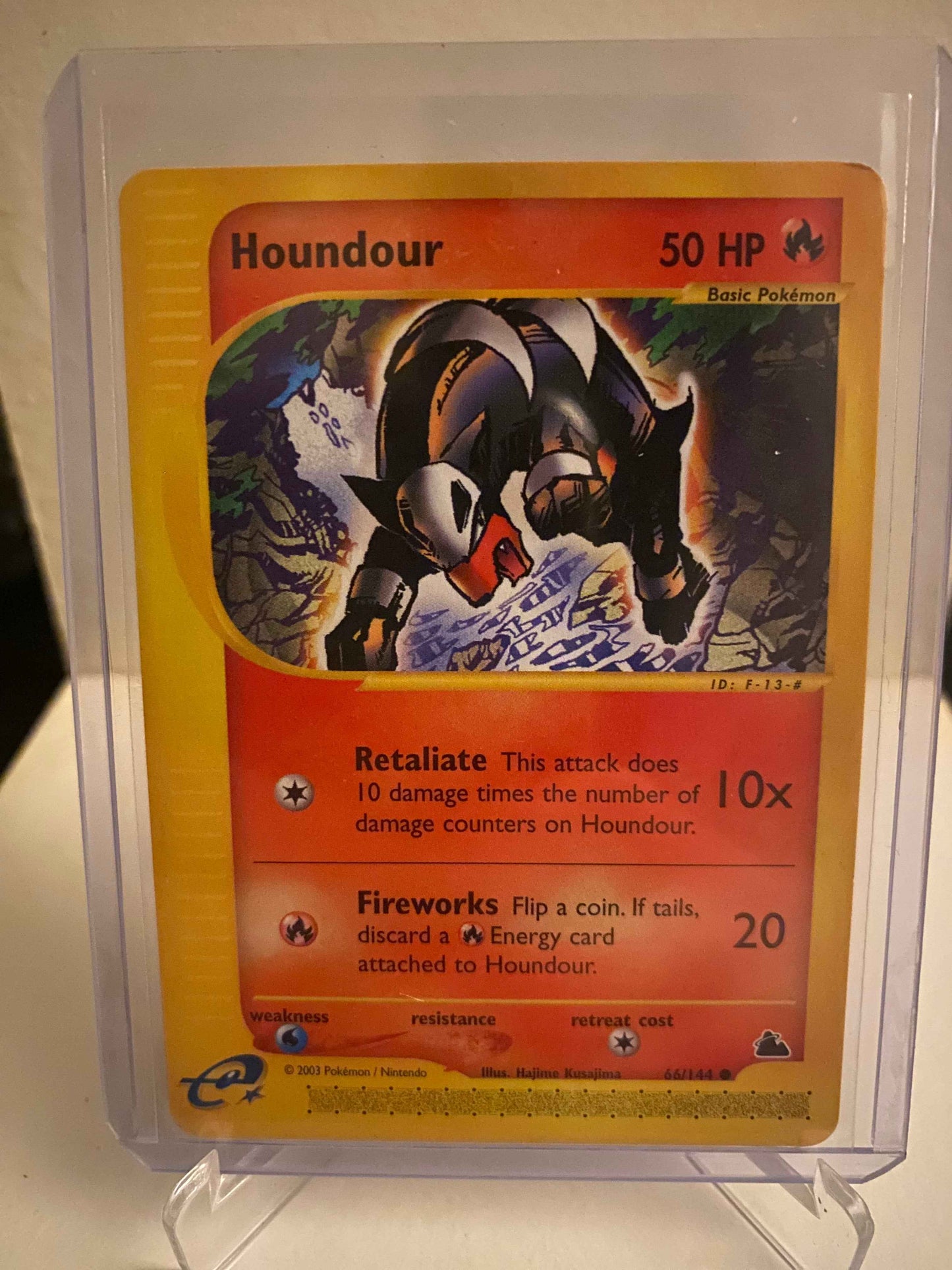 Pokemon kort Skyridge - Houndour (66/144) - Pokedexet