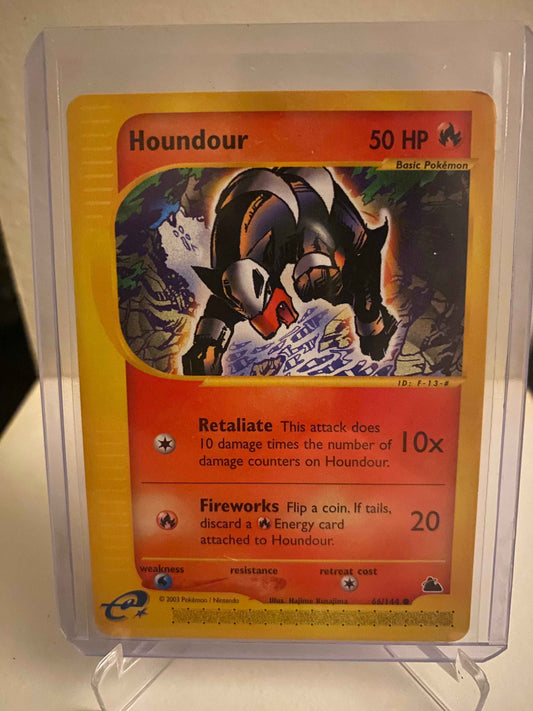Pokemon kort Skyridge - Houndour (66/144) - Pokedexet