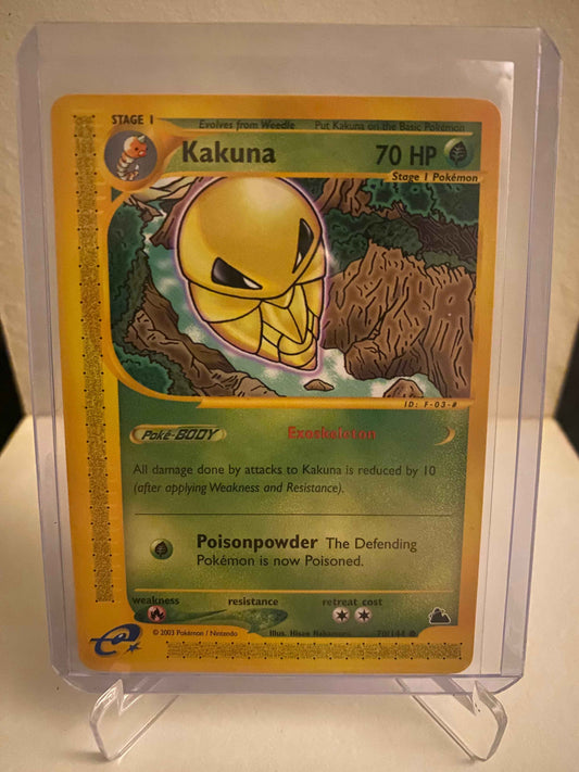 Pokemon kort Skyridge - Kakuna (70/144) - Pokedexet
