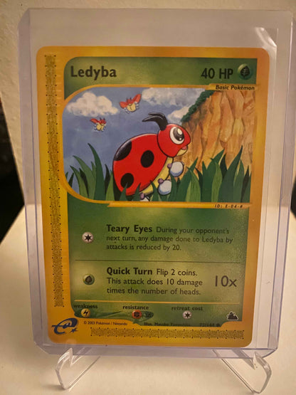 Pokemon kort Skyridge - Ledyba (72/144) - Pokedexet