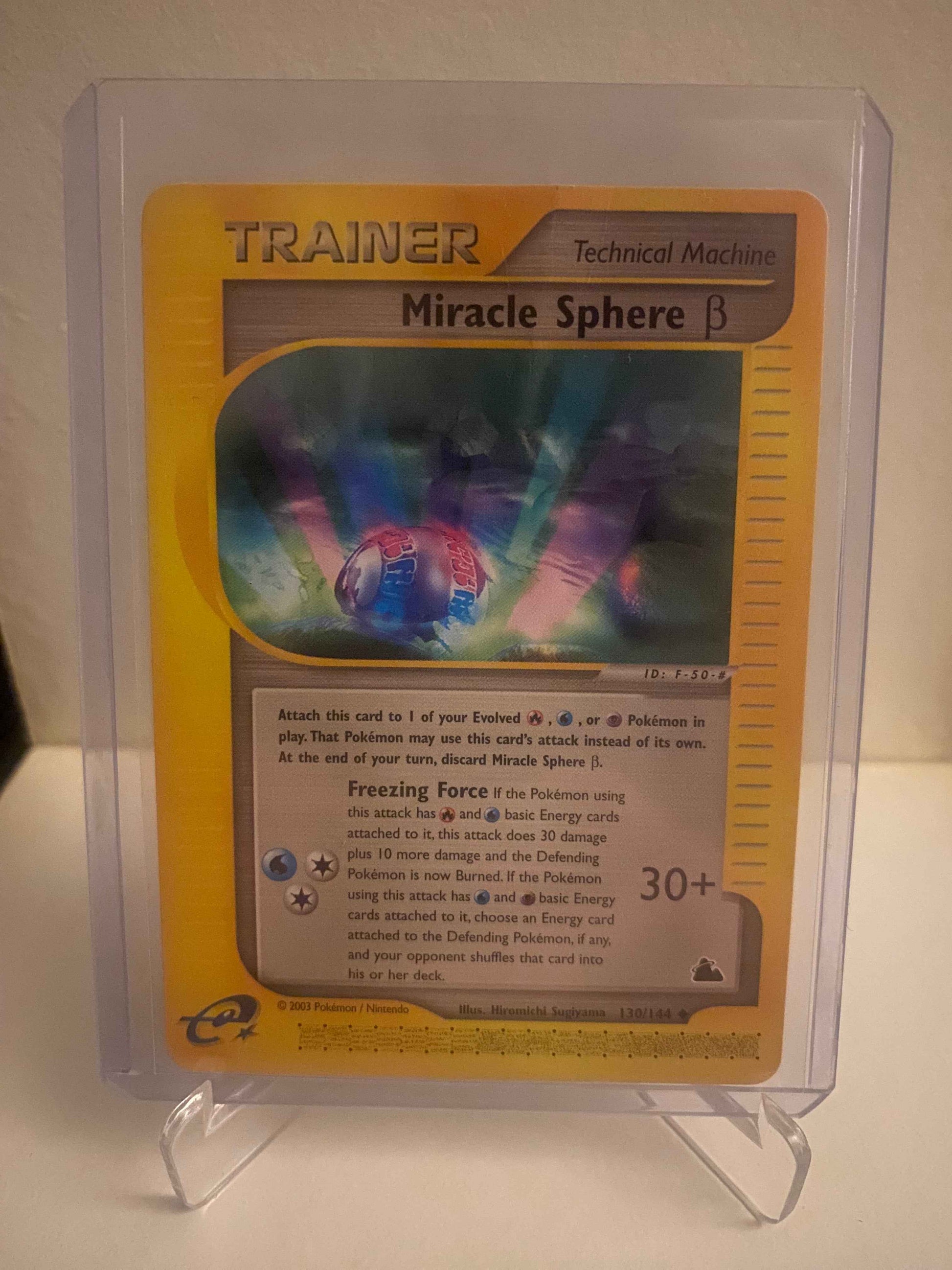 Pokemon kort Skyridge - Miracle Sphere Beta (130/144) - Pokedexet